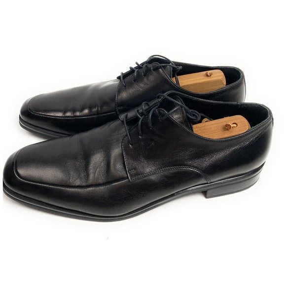 BROLETTO Mens Lace-Up Dress Shoes Black Leather Size 15M main image 9